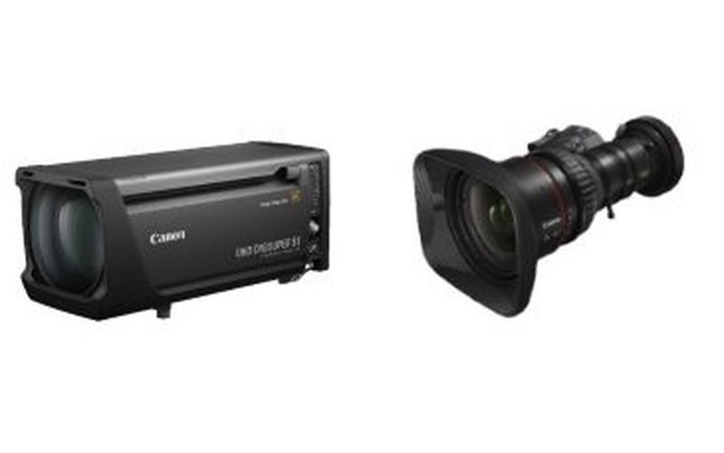 Canon revela as suas primeiras duas objetivas de zoom para câmaras de broadcast 8K