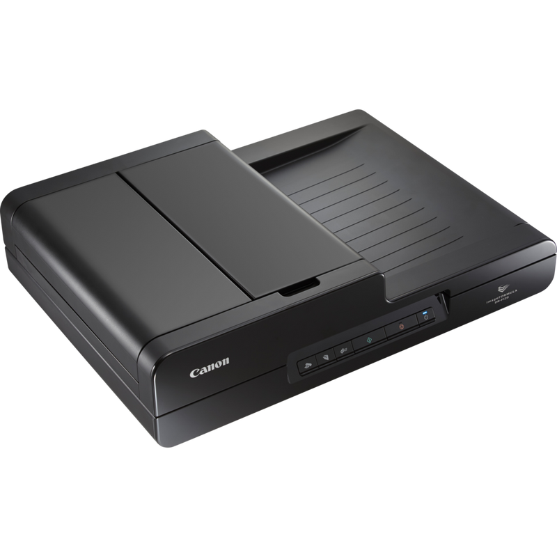 Canon imageFORMULA DR-F120 Flatbed Document Scanner Product Front Left View