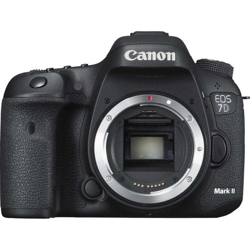 Canon EOS 7D Mark II Body + W-E1 Wi-Fi Adapter Product Front View