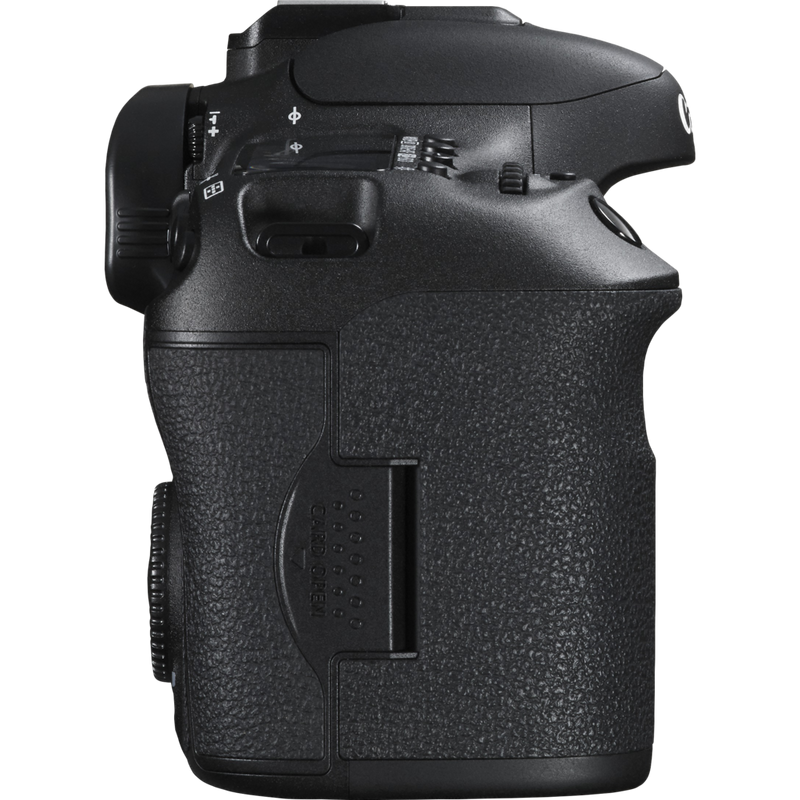 Canon EOS 7D Mark II Body + W-E1 Wi-Fi Adapter Product Left View