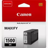 Canon PGI-1500BK Black Ink Cartridge Product Front View
