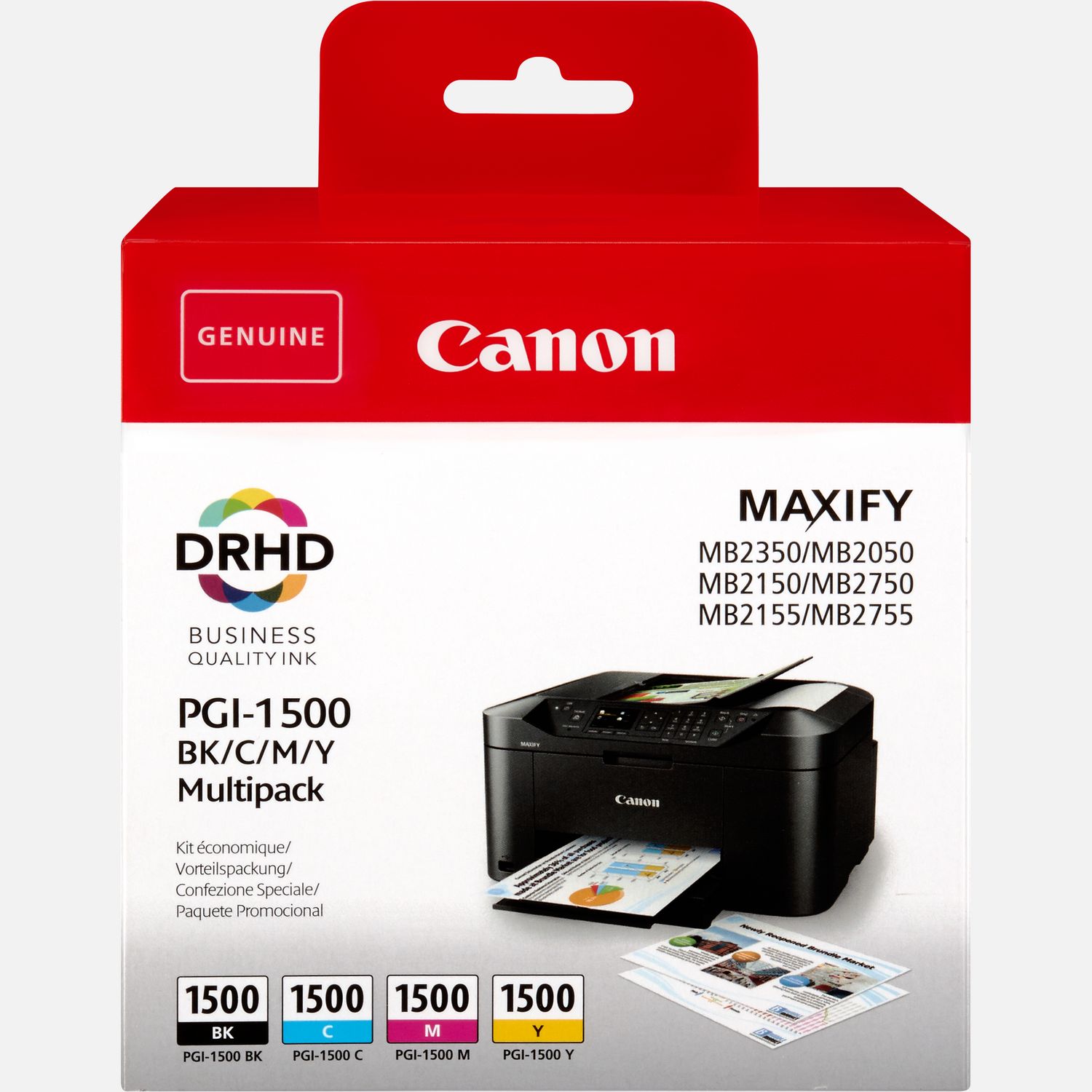 Canon PGI1500 BK/C/M/Y Ink Cartridge Multi Pack — Canon UK Store