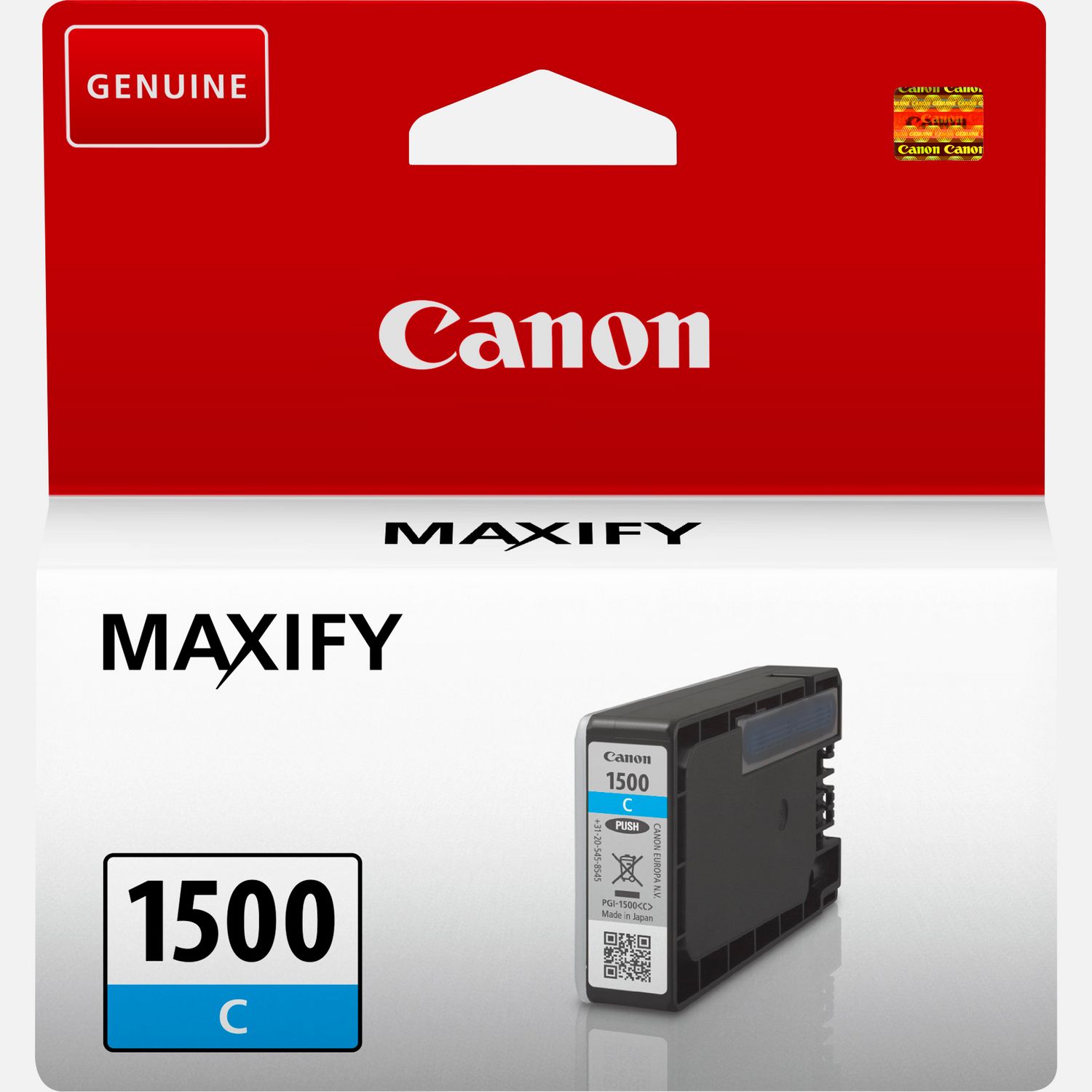 Cartouche d'encre cyan Canon PGI-1500C