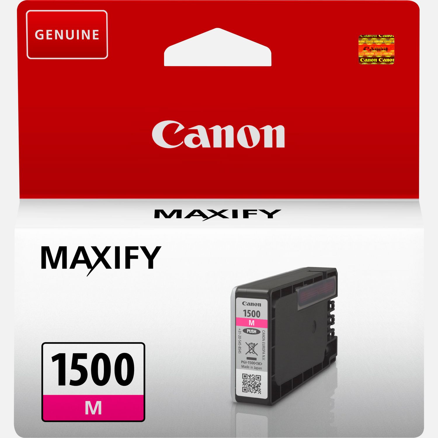 Cartouche d'encre magenta Canon PGI-1500M