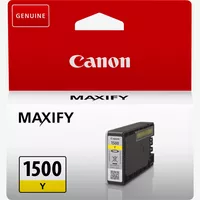 Canon PGI-1500Y Yellow Ink Cartridge Product Front View
