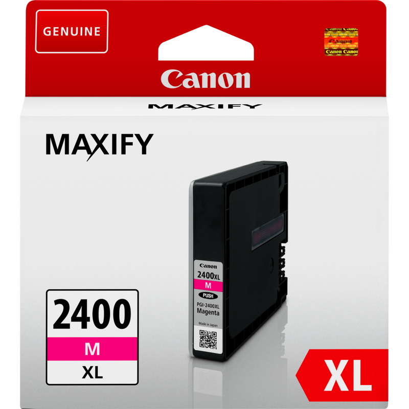 Canon PGI-2400XL High Yield Magenta Ink Cartridge Product Front View