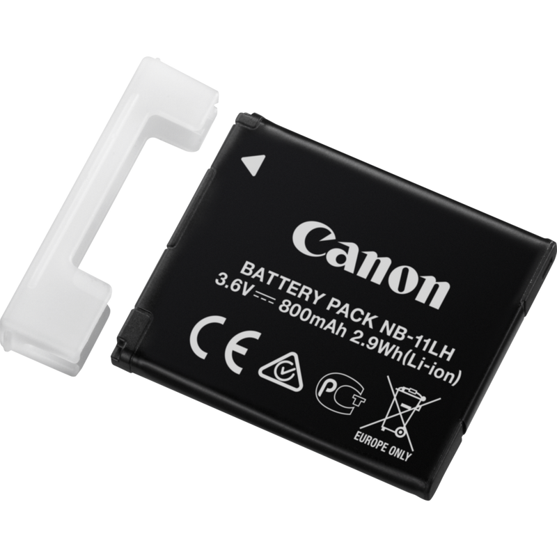 Canon NB-11LH batteri Produkt Vy framifrån med skydd