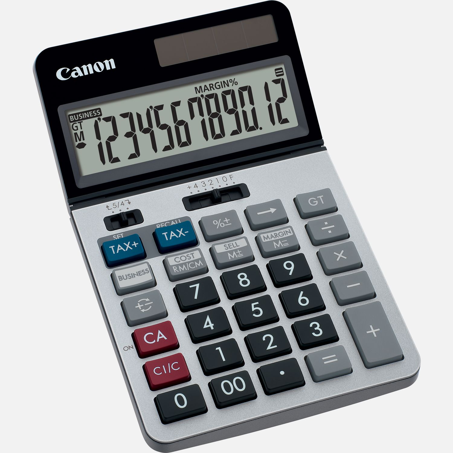 Canon HS-20TSC calculatrice Bureau Calculatrice financière Noir, Argent