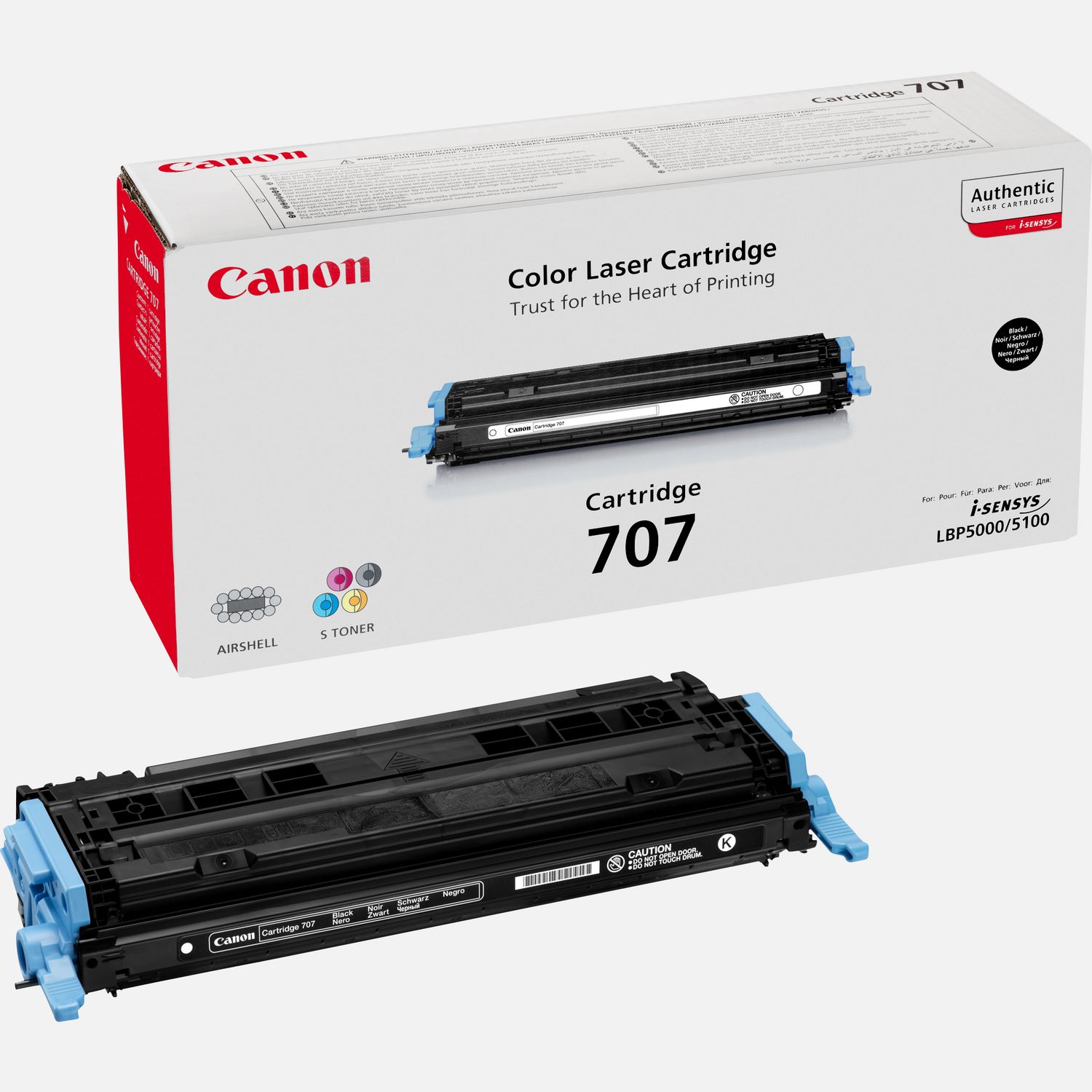 Canon 707 BK Black Toner Cartridge — Canon UK Store