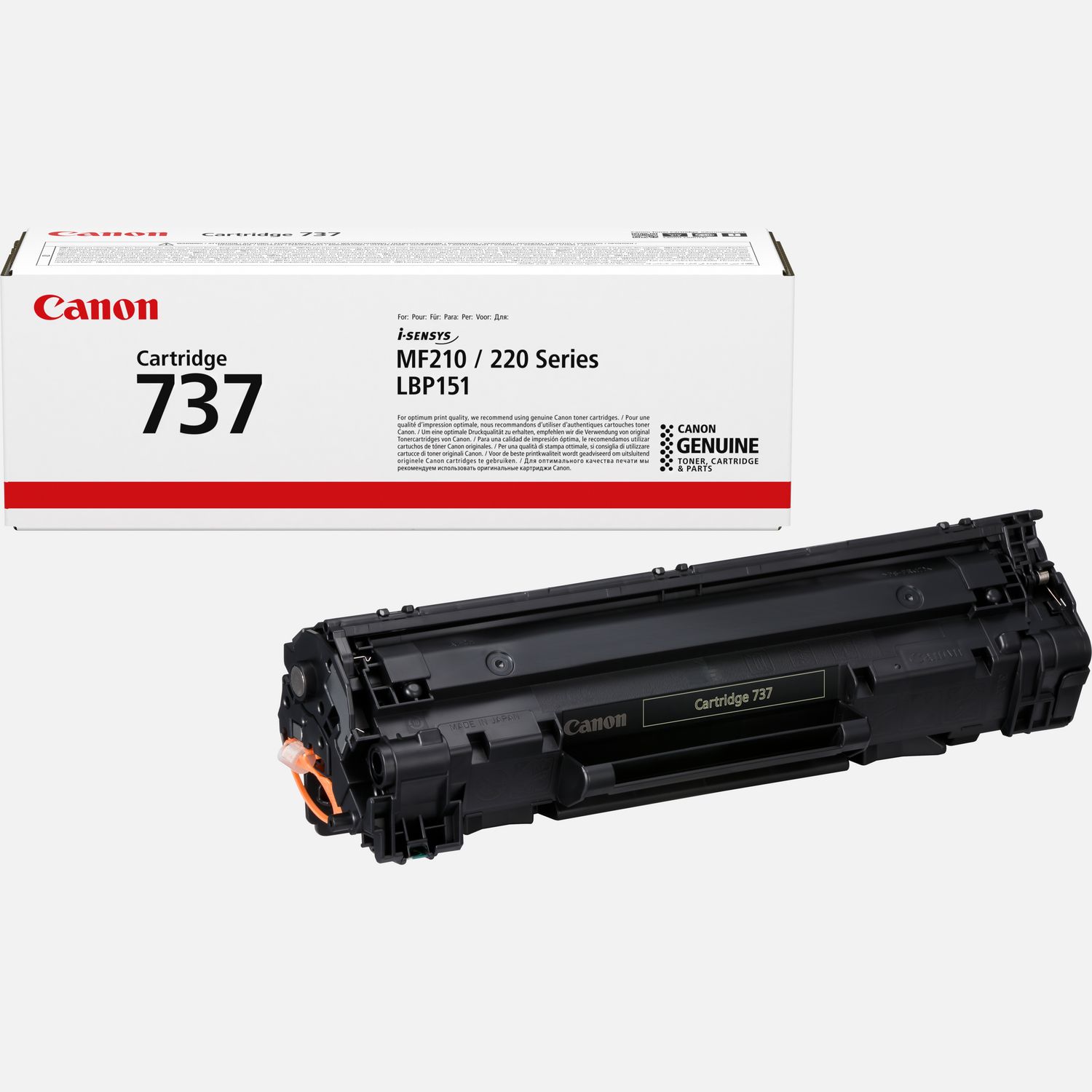 Image of Cartuccia toner Canon 737