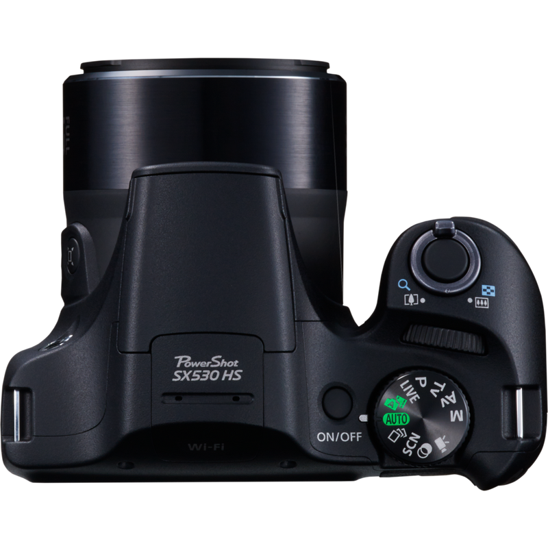 Canon PowerShot SX530 HS Product top View