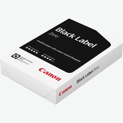 Image of Canon Black Label Zero FSC 80 g/m&sup2; A4 paper &ndash; 500 sheets