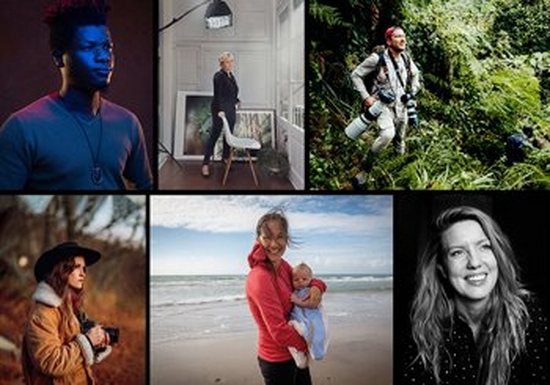 A collection of portraits of Canon Ambassadors that are included in this article