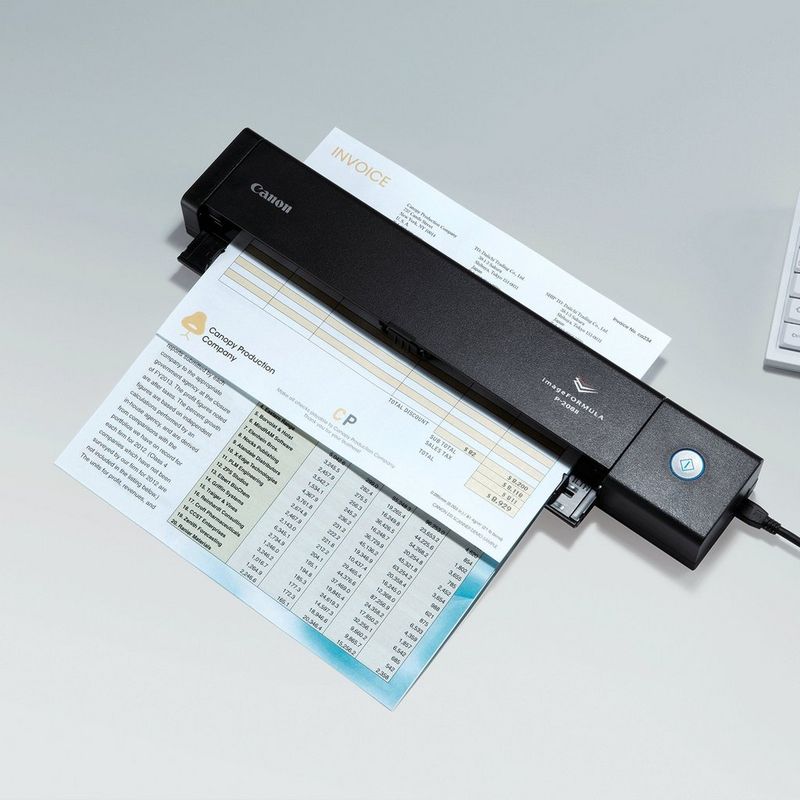 オフィス用品 imageFORMULA P-208II Canon imageFORMULA P-208II Scanner Portable, USB, Recto
