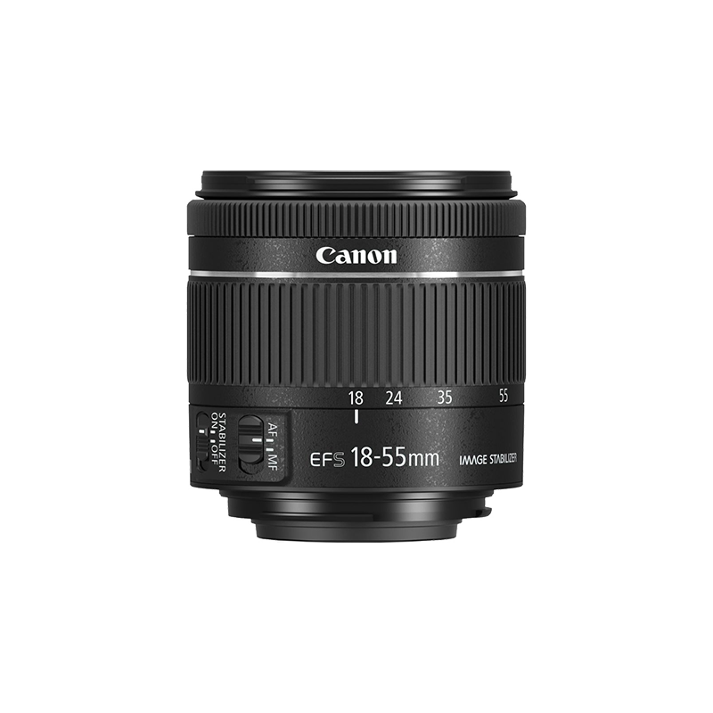 Canon - 新品級 CANON EF-S 18-55 F3.5-5.6 IS STM #90の+inforsante.fr