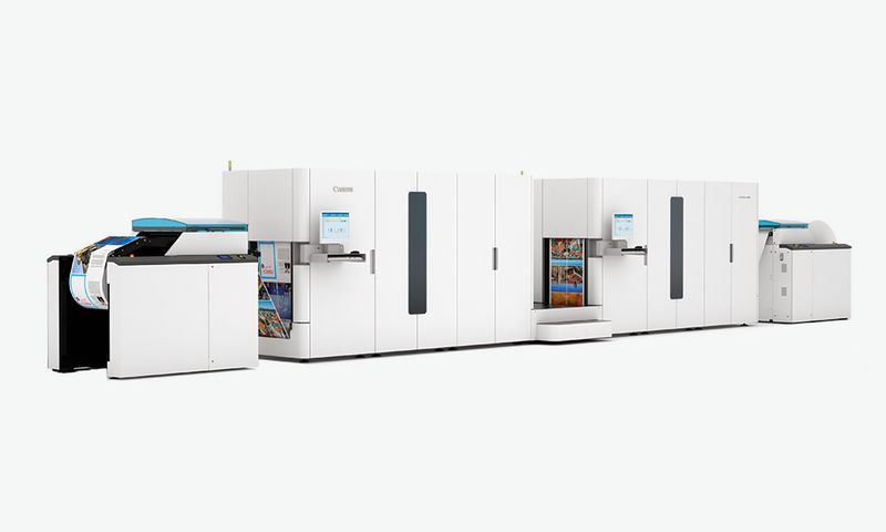 Continuous feed inkjet printers