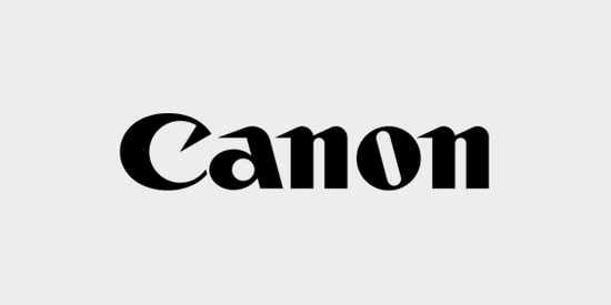 Canon logo black