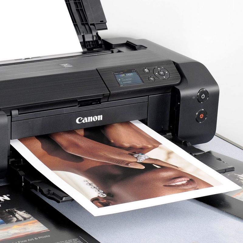 Canson Infinity Edition Etching Rag 310 gsm, A3 Plus, 25 Sheets Product Used in A Professional Printer