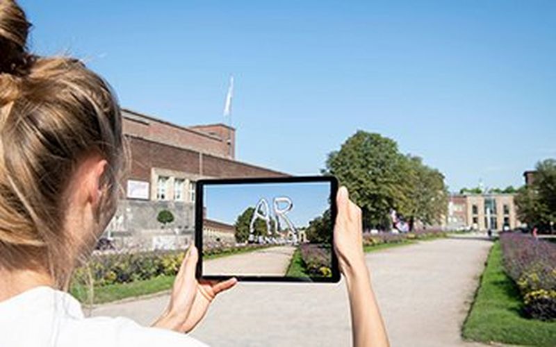 Augmented Reality App von Canon im künstlerischen Einsatz