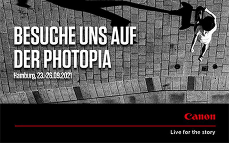 Pulitzerpreisträger und Canon Ambassador Daniel Etter im Rahmen der Hamburg Portfolio Review am 23. September 2021 zu Gast auf der PHOTOPIA in Hamburg