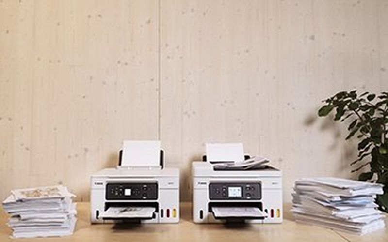 Canon stellt zwei neue, besonders sparsame MAXIFY MegaTank-Drucker für das Homeoffice vor.