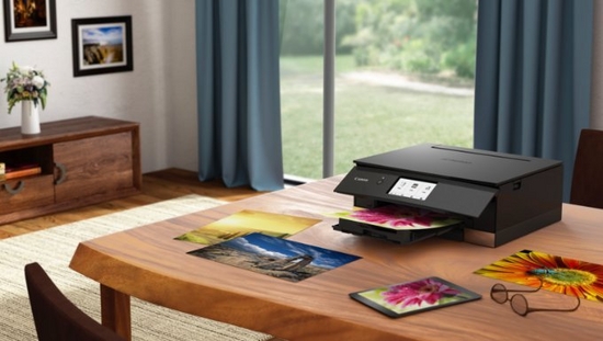 PIXMA TS3550i 3-In-1 Wireless Home Office Printer, Copier, & Scanner - PIXMA  Print Plan Compatible - Borderless Photo Printing - Wireless & Smartphone  Print/Scan via Cloud Storage (Black) : : Computers 