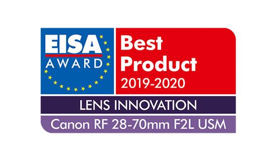 EISA Award Canon RF 28-70mm F2L USM