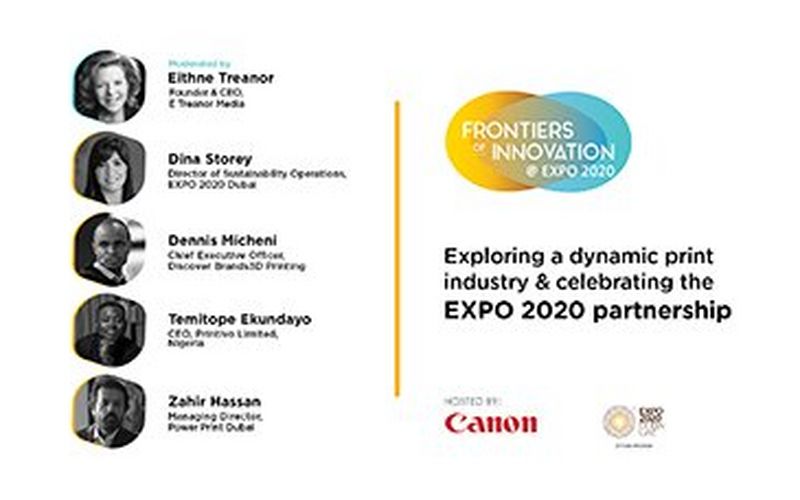 Canon goes live! it's frontiers of innovation with expo 2020