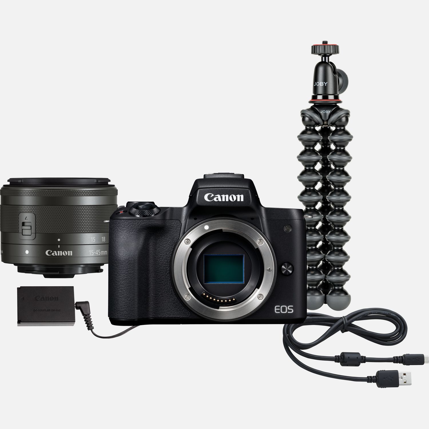 Image of Kit da videoconferenza con fotocamera EOS M50 e obiettivo intercambiabile Canon