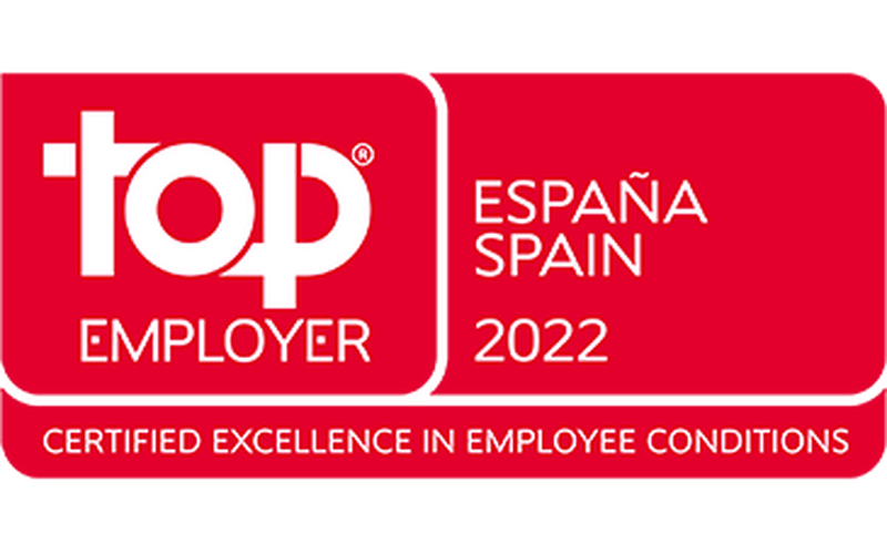 Canon vuelve a ser reconocida como Top Employer 2022 en España