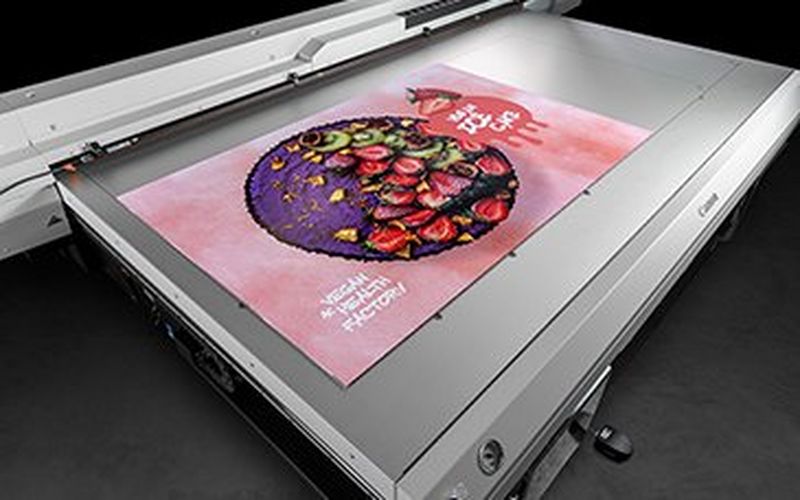 ACCESS THE ARIZONA ADVANTAGE WITH THE NEW CANON ARIZONA 135 GT UV FLATBED PRINTER