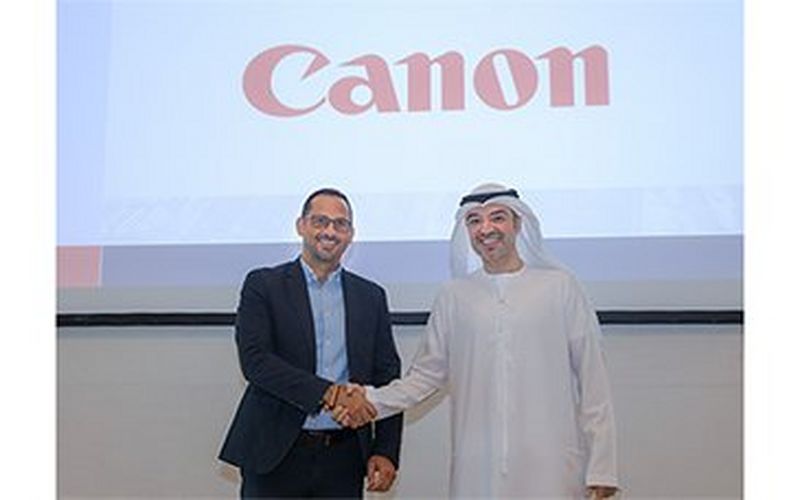 Canon middle east receives the dubai chamber advanced csr label certificate for the 3rd time
