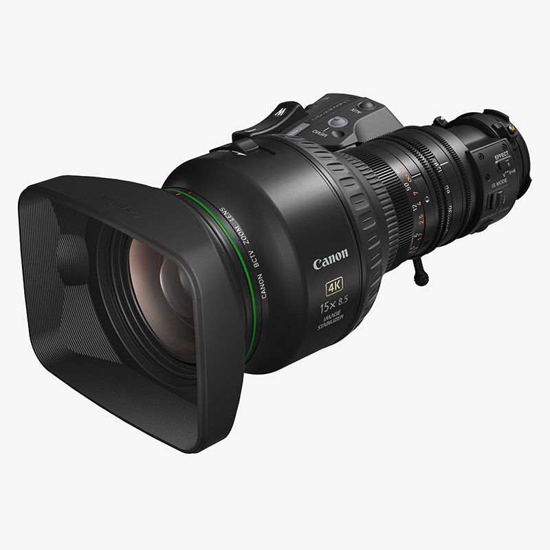 A compact and light 2/3” 8.5-128mm UHDgc lens boasting a Vari-Angle Prism for exceptional optical stabilisation at high magnification.