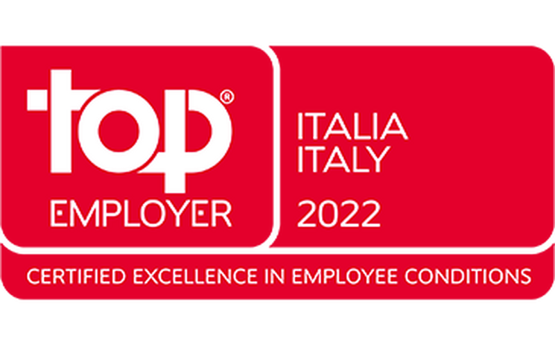 Canon Italia ottiene la certificazione Top Employers 2022