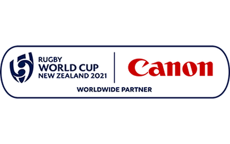Canon entra a far parte della famiglia commerciale della Rugby World Cup per le edizioni New Zealand 2021 e France 2023