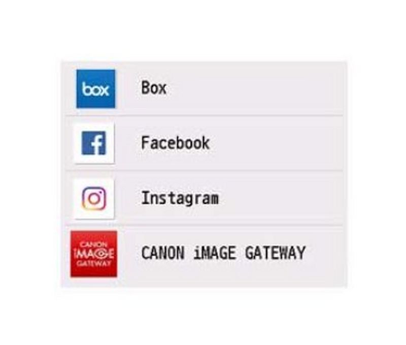 canon image gateway printing