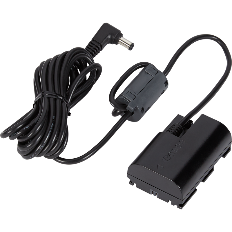 Alimentatore USB-C Per Canon ACK-E18 - Cavo 2m Con Adattatore DR-E18 - Foto 2