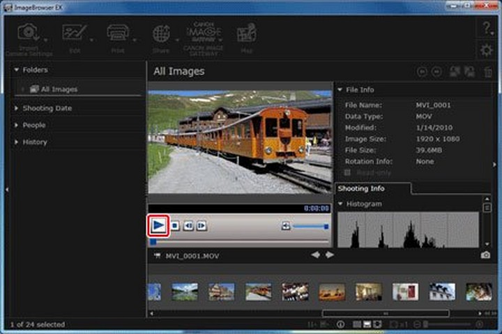 image browser software canon