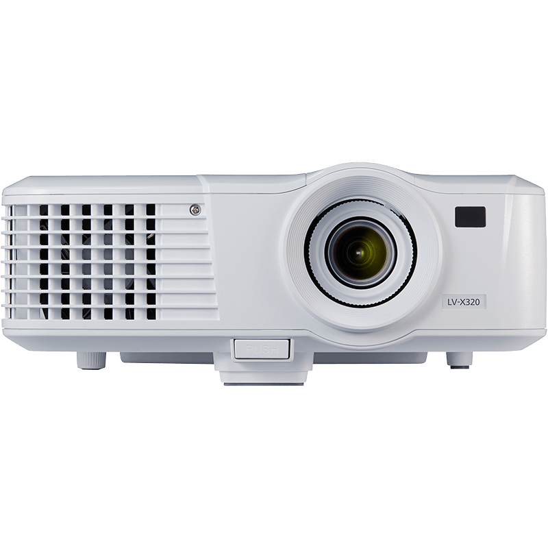 LV-X320 product shot front view