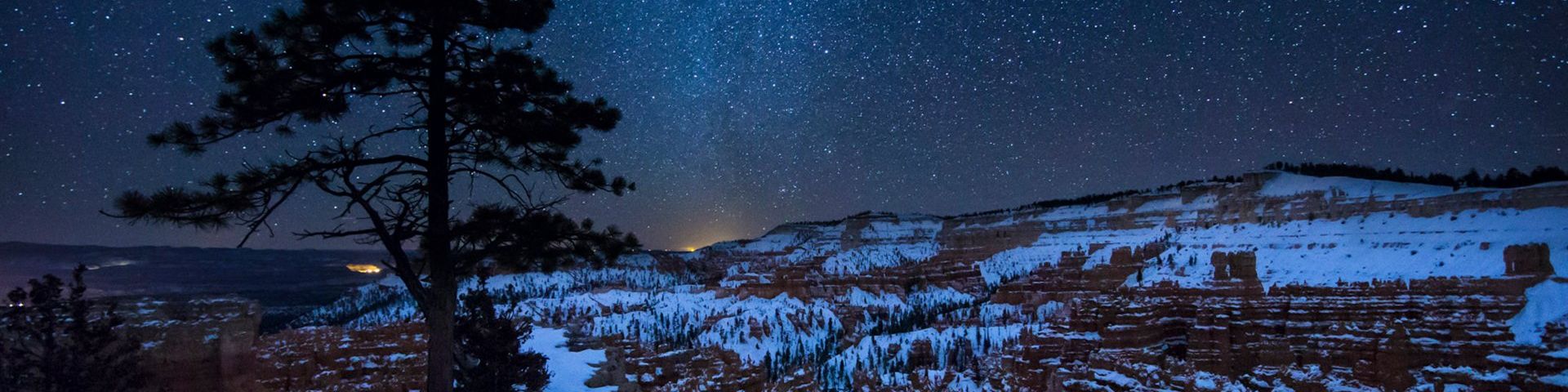 The Milky Way arcing over Bryce Canyon, Utah, USA