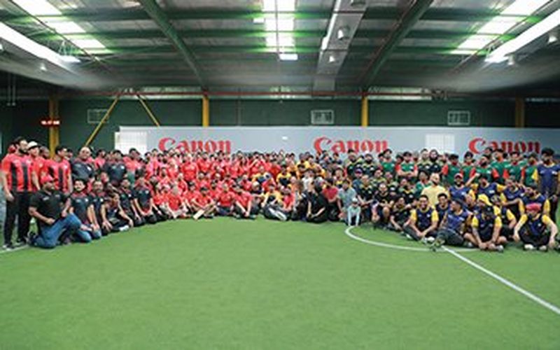 Canon hosts sporting event for partners to underscore that we are all “stronger together” and foster stronger ties
