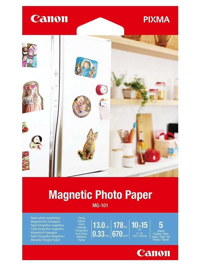 A4 MAGNETIC PHOTO PAPER Printing Inkjet Gloss Create Printable Fridge Magnet UK 