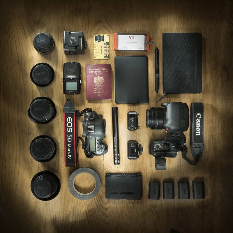 Canon Ambassador Maciek Nabrdalik's kitbag