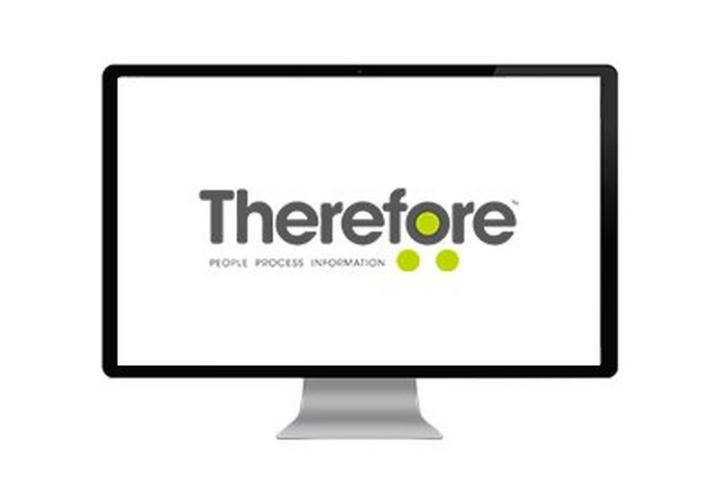 Computer screen with white background and I.R.I.S logo in blue lettering, with a blue graphic of an eagle.