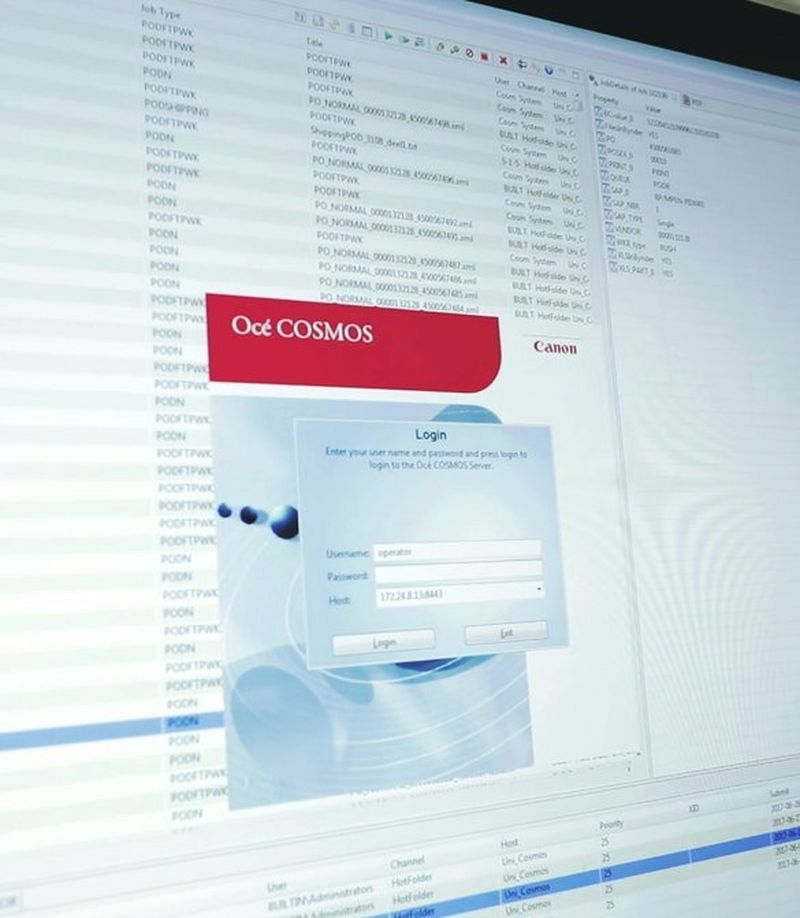 The company's print service is now faster and more efficient.