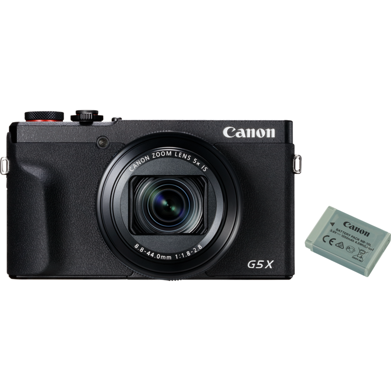 Comprar Câmara Canon PowerShot G5 X Mark II Compacta + Bateria Sobressalente em Câmaras Wi-Fi — Loja Canon Portugal