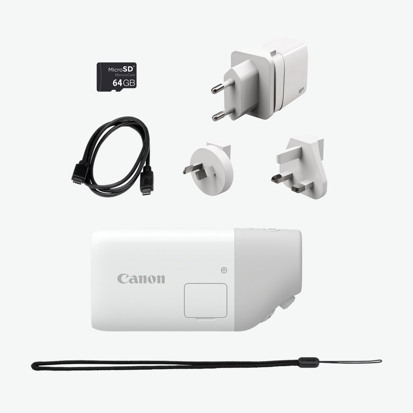 Canon PowerShot ZOOM kompakte Telezoom-Kamera im Spektiv-Stil Basis Kit,  Weiß in WLAN-Kameras — Canon Deutschland Shop