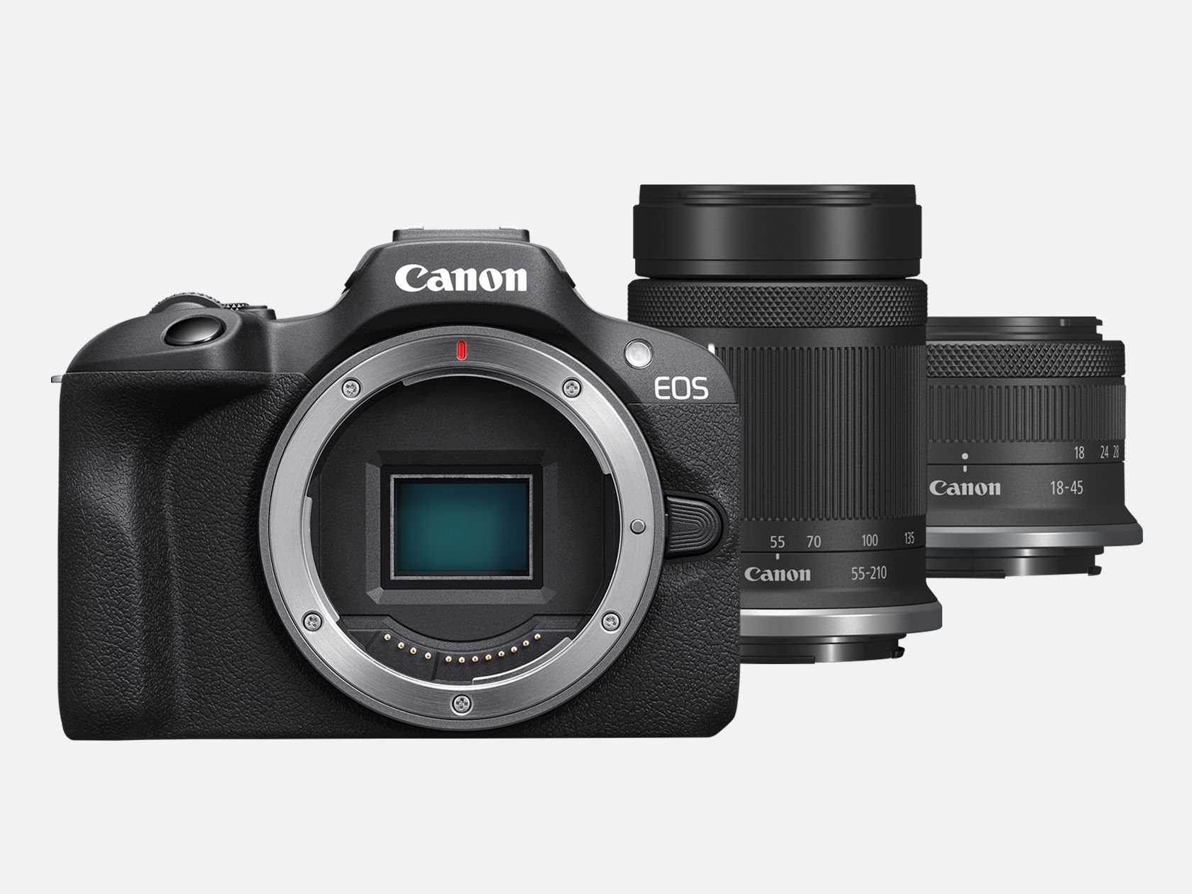 Buy Canon EOS R100 Mirrorless Camera + RF-S 18-45mm IS STM Lens +