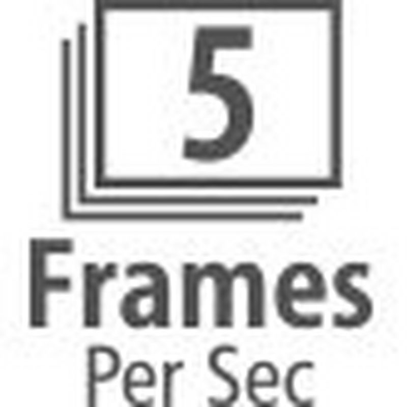 Up to 5.0 Frames Per Second