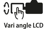 Vari-angle LCD